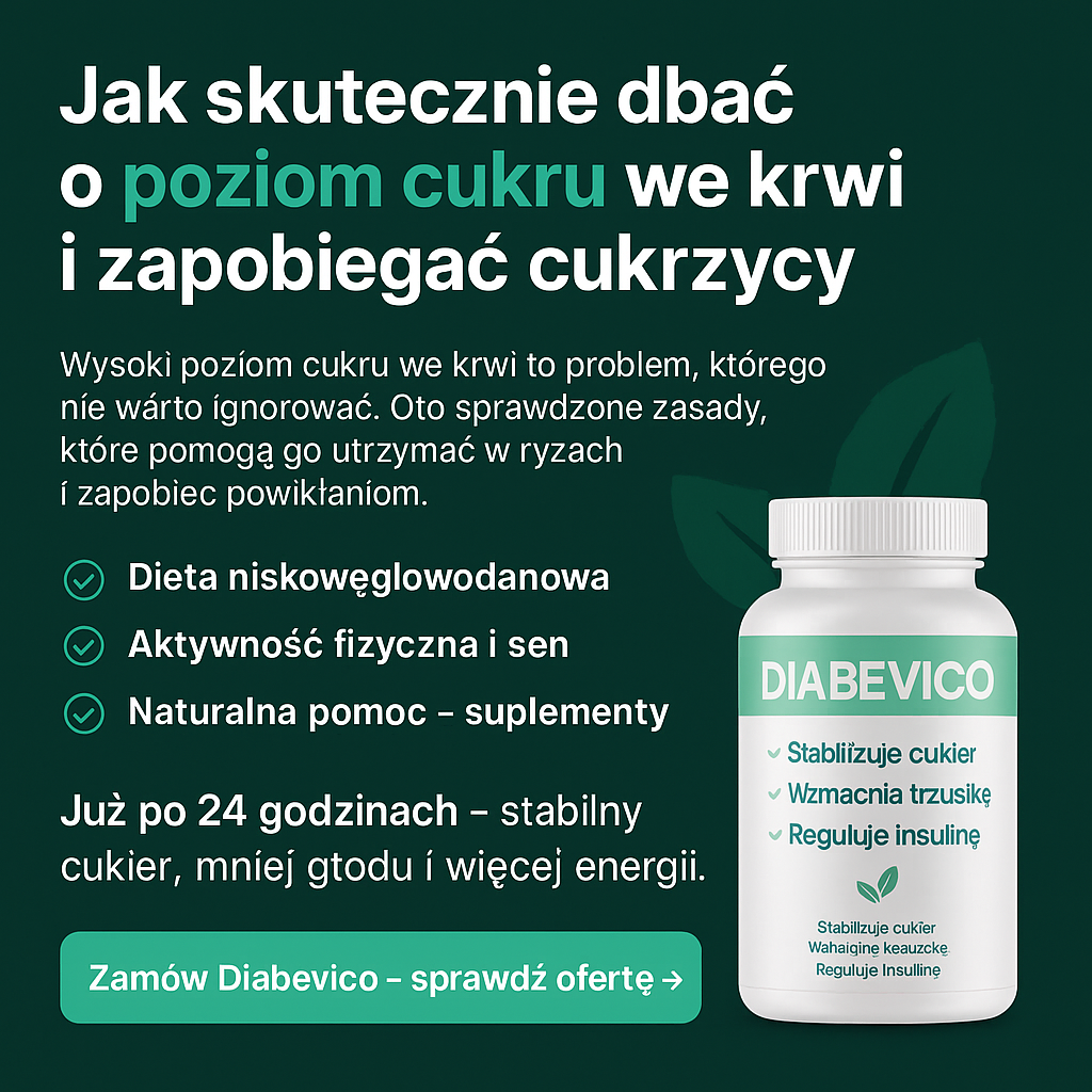 Diabevico – naturalna pomoc w cukrzycy